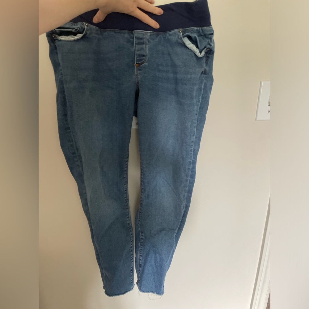 ASOS skinny maternity jeans
